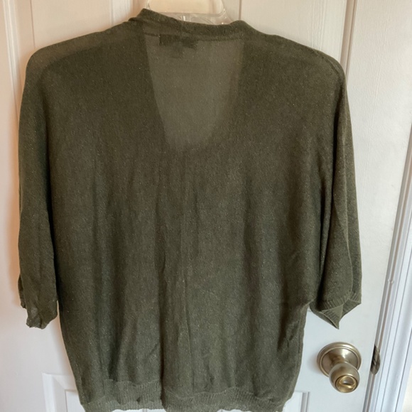 Women’s Coldwater Creek XL shimmery top - Picture 2 of 7